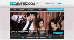 Desktop Screenshot of 123grattez.com